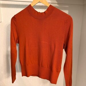 Tibi Terracotta Knit Top